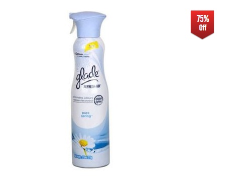 India Desire : Buy Glade Refresh Air Spray Fresh Mountain Morning 275 ml At Rs. 49 Only From Shopclues